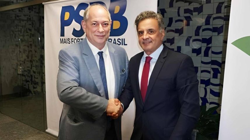Ciro Gomes e Aécio Neves