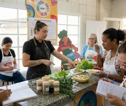 Guarulhos oferece 1.200 vagas em oficinas gratuitas de culinária sustentável