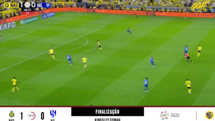 Al Nassr - Al Hilal 1 - 0 | BOLA NA TRAVE- Kingsley Coman