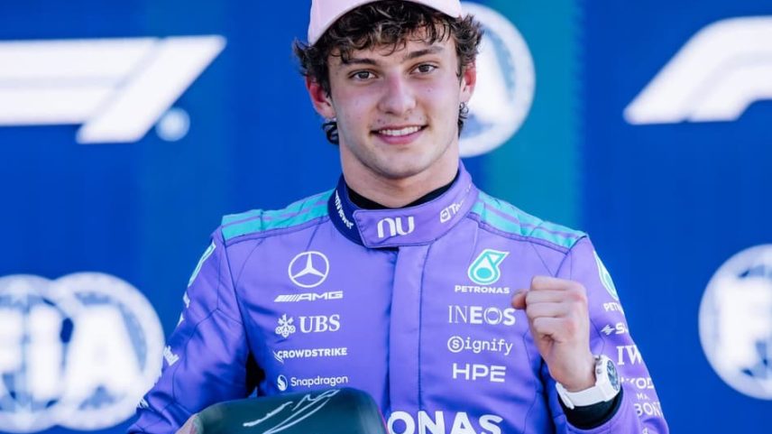 Piloto italiano, Andrea Kimi Antonelli, estreou na Fórmula 1 em 2025 (Foto: Reprodução/Instagram)