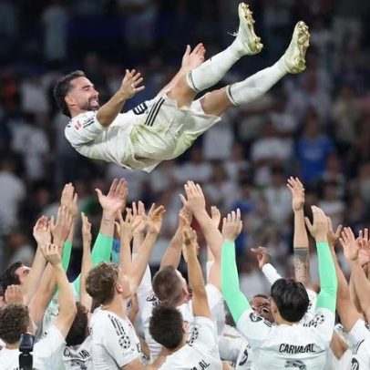 Real Madrid vence Bilbao na despedida de Carvajal e Alaba; Barça leva virada