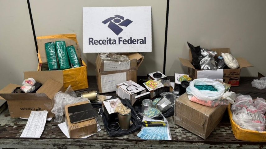 Materiais foram encontrados após trabalho dos cães de faro Elektra e Abby