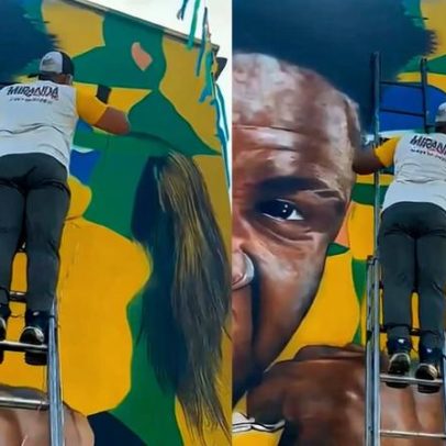 Imagem de Virginia Fonseca é removida de mural em Minas após término com Vini Jr