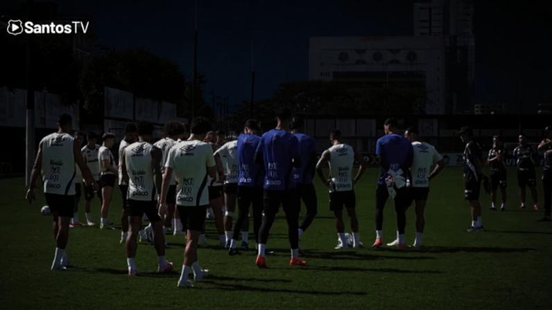 Após empate no clássico contra o Palmeiras, Santos inicia preparação para partida que pode definir a classificação na competição sul-americana.