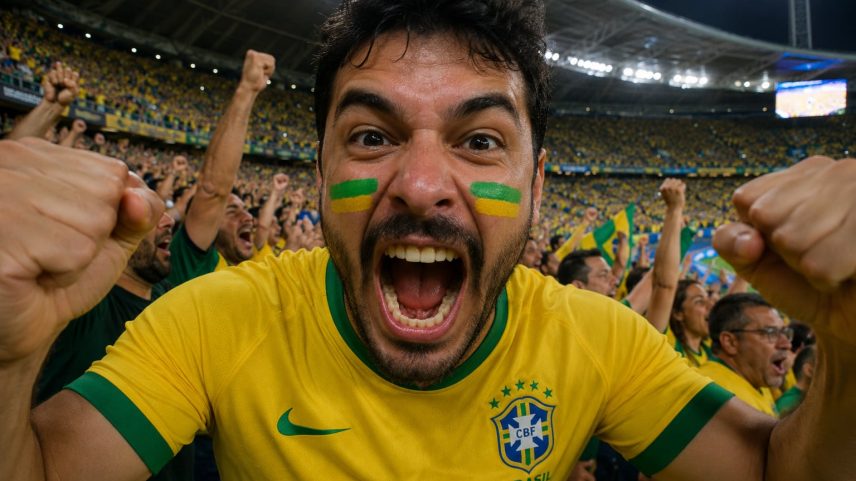 A paixão brasileira pelo futebol é cultural e histórica.