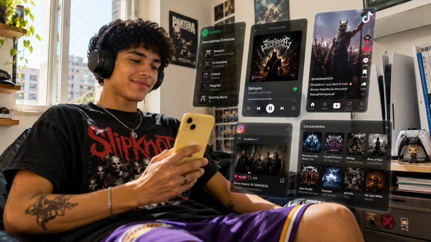 Entre vídeos curtos, streaming e comunidades digitais, o metal extremo ganhou uma nova geração de ouvintes sem passar pelo filtro do mainstream.