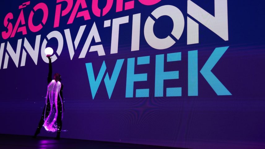 Abertura do São Paulo Innovation Week ocorreu no teatro da Fundação Armando Álvares Penteado (FAAP), na noite desta terça-feira, 12