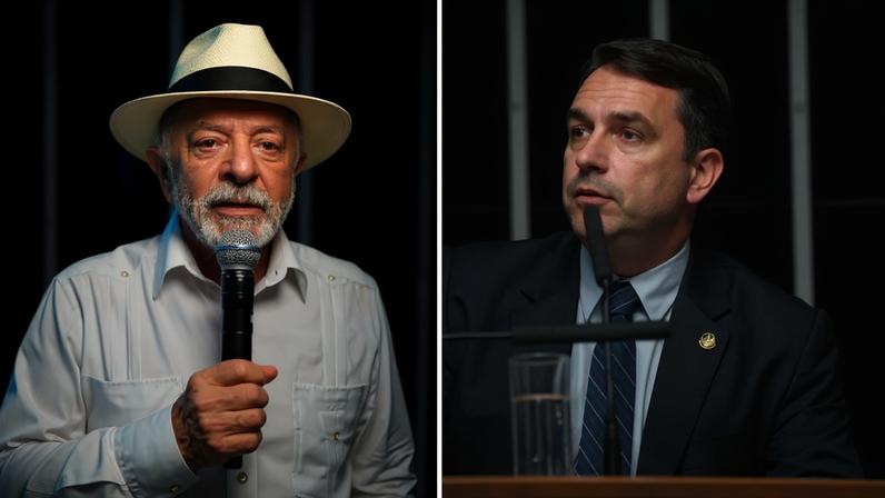 Lula tem melhor desempenho entre o eleitorado feminino, enquanto Flávio lidera entre os homens