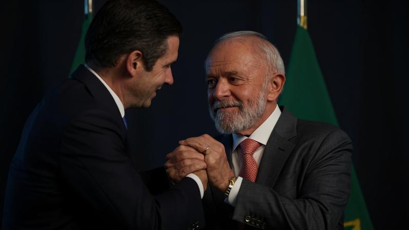O presidente da Câmara, Hugo Motta (Republicanos-PB), e o presidente da República, Luiz Inácio Lula da Silva (PT)