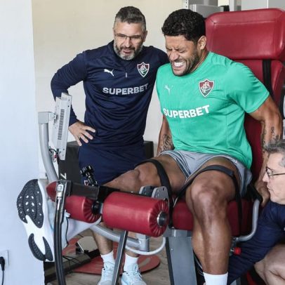 Hulk inicia testes físicos no Fluminense; veja vídeo