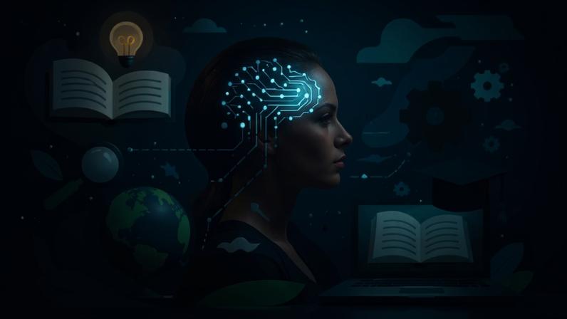 Se não resgatarmos a capacidade de pensar por conta própria, a inteligência artificial deixará de ser um braço direito do homem para tornar-se a muleta (Foto: Imagem criada utilizando Open AI/Gazeta do Povo)