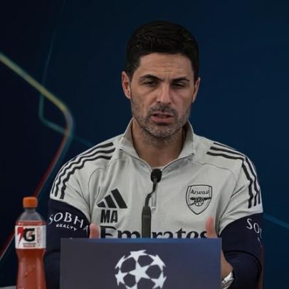 Arteta atribui título a um nível superior diante do City