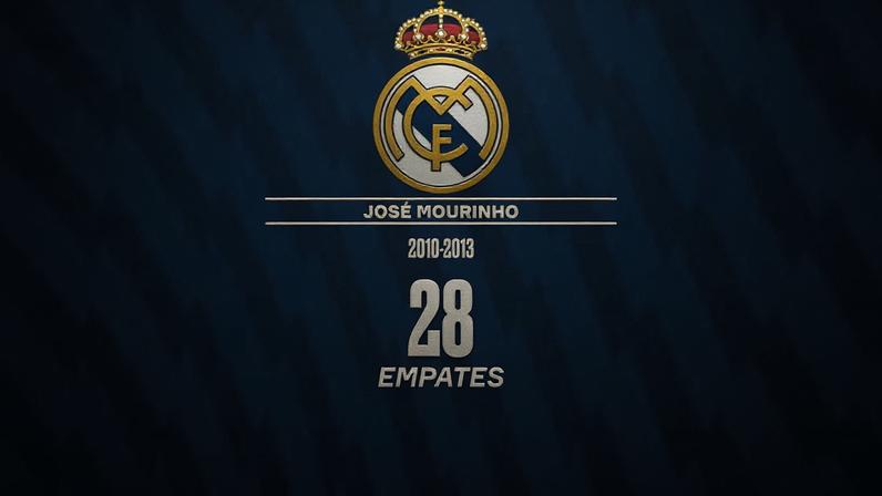 Confira os números da primeira passagem de José Mourinho pelo Real Madrid, entre 2010 e 2013.