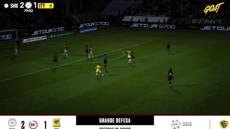 Al Shabab - Al Ittihad 2 - 1 | DEFESA DO GOLEIRO - Predrag Rajkovic