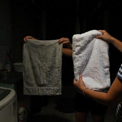 Amaciante de roupas não deve ser usado em toalhas de banho