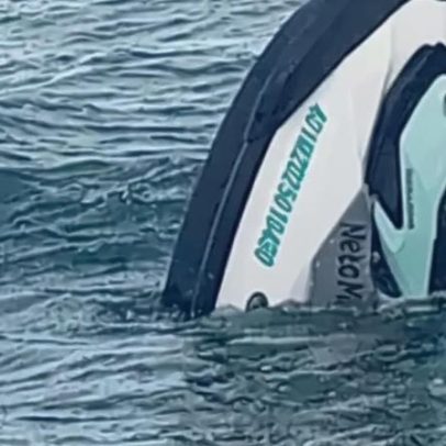 Mulher resgatada após 42h no mar, debilitada e com hipotermia