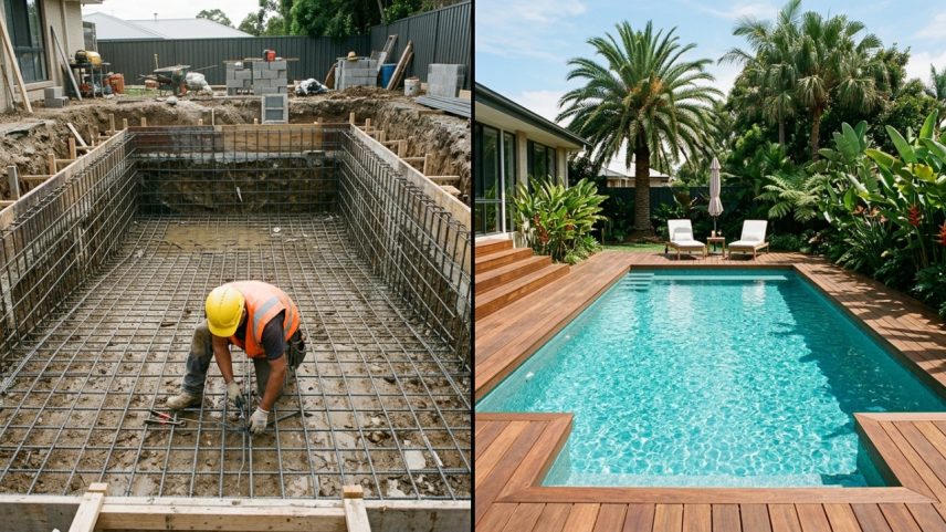 Custo para construir uma piscina do zero em maio de 2026, segundo profissionais