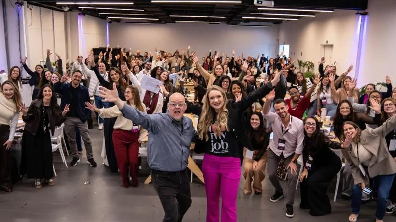 James Ellis, fundador da consultoria Employer Brand Labs, no evento EB Expert Experience, realizado pelo I Love My Job (I Love My Job/Divulgação)