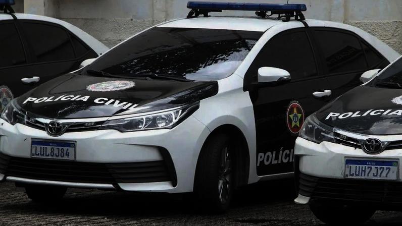 Viatura da Polícia Civil do Rio de Janeiro.
