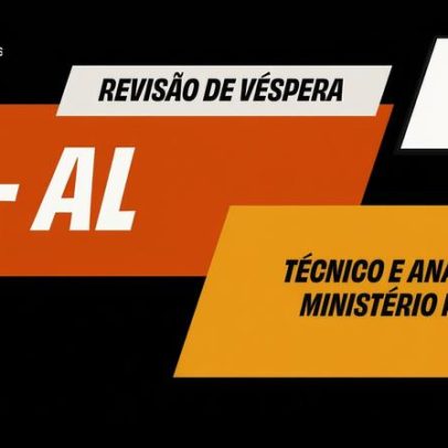 Concurso MP AL oferece revisão gratuita para técnico e analista