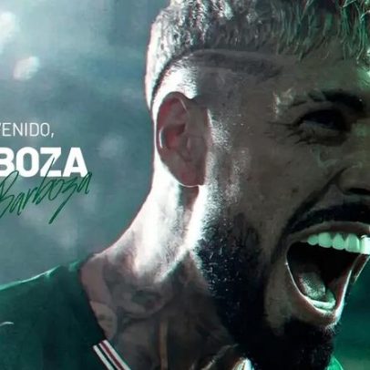 Palmeiras apresenta Alexander Barboza como novo reforço