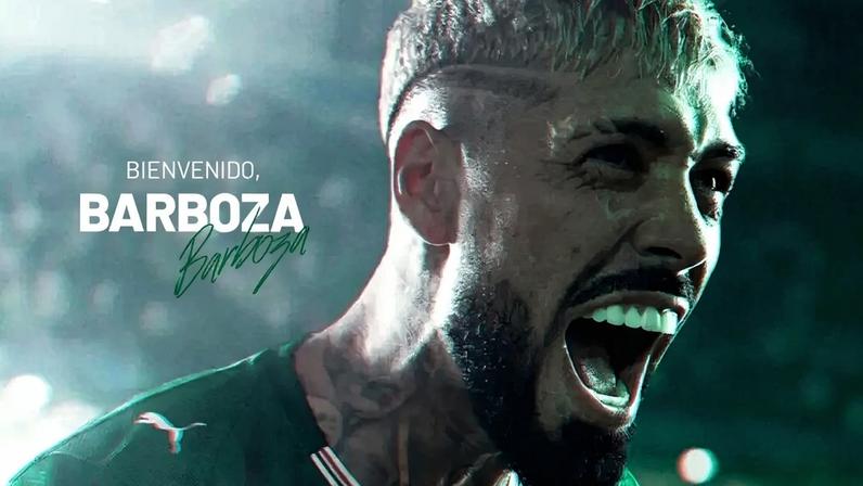 Barboza é o novo reforço do Palmeiras (Foto: Divulgação)