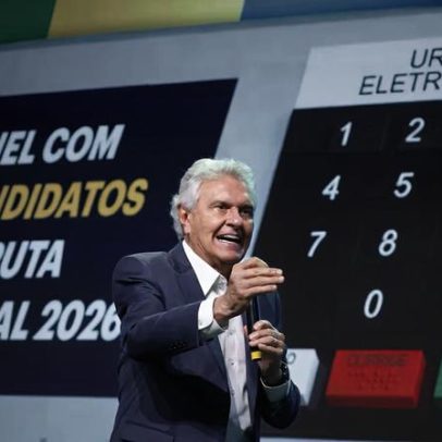 Caiado afirma que contaminado por Vorcaro não pode ser presidente, nega Flávio