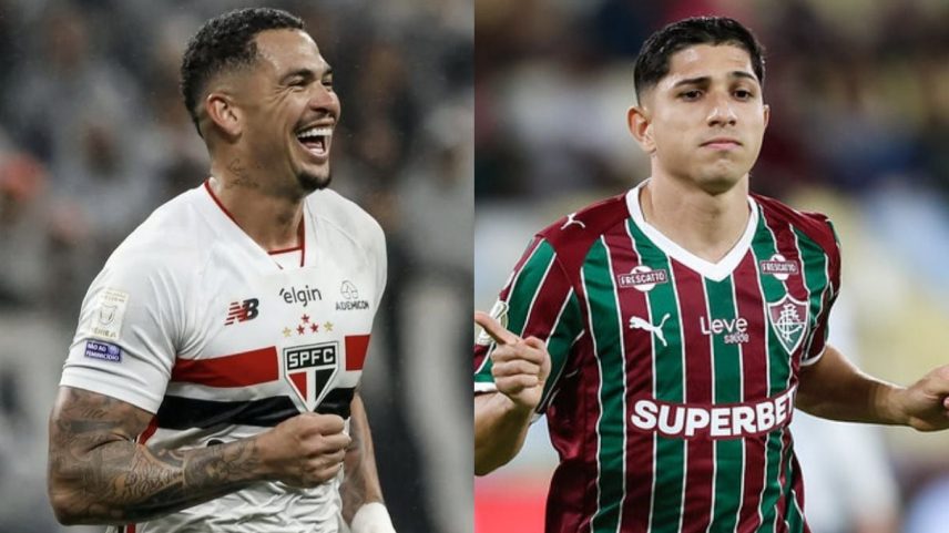Luciano e Savarino são as esperanças de gol de São Paulo e Fluminense