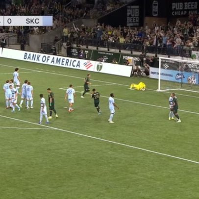 Portland Timbers goleia Sporting Kansas City por 5 a 0, com gol de Lassiter