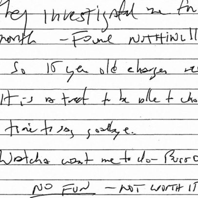 Tribunal de Nova York divulga suposta carta de suicídio de Epstein