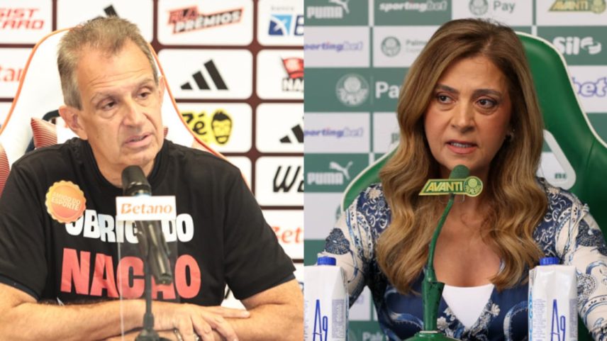 Luiz Eduardo Baptista e Leila Pereira trocam farpas rotineiramente.