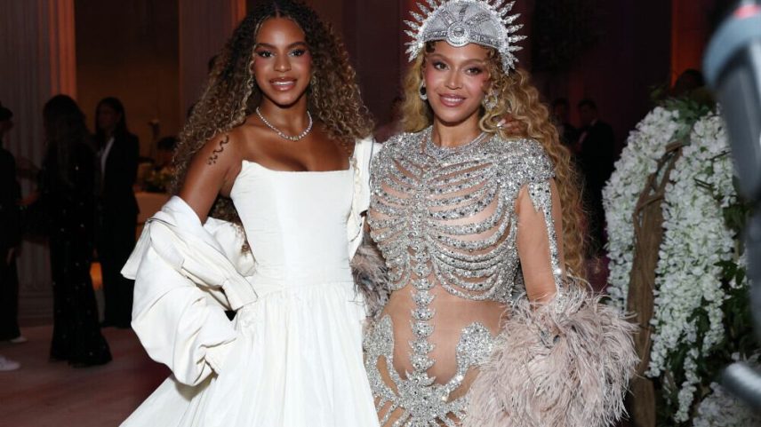 Blue Ivy Carter e Beyoncé no Met Gala