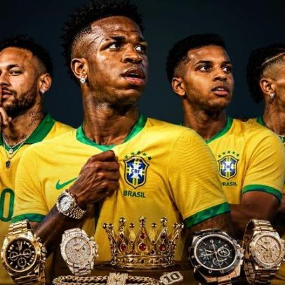 Atletas da seleção ampliam influência do futebol como símbolo de luxo e poder