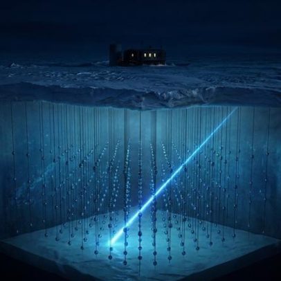 Telescópio na Antártida com 5.160 sensores detecta partículas que atravessam a Terra