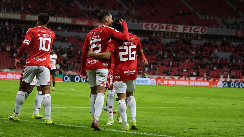 O Internacional venceu o Athletic-MG pela Copa do Brasil (Foto: Ricardo Duarte/Internacional)