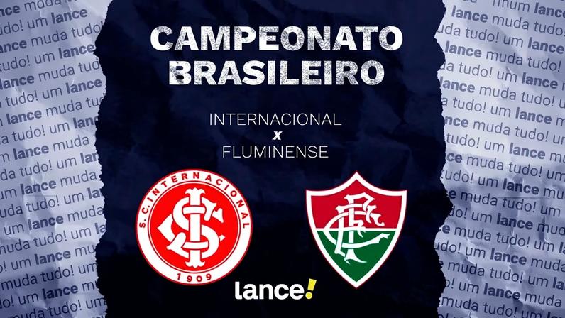 Internacional e Fluminense se enfrentam pela 14ª rodada do Brasileirão (Arte: Lance!)