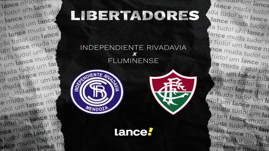Independiente Rivadavia x Fluminense pela quarta rodada da Libertadores (Foto: Arte/Lance!)