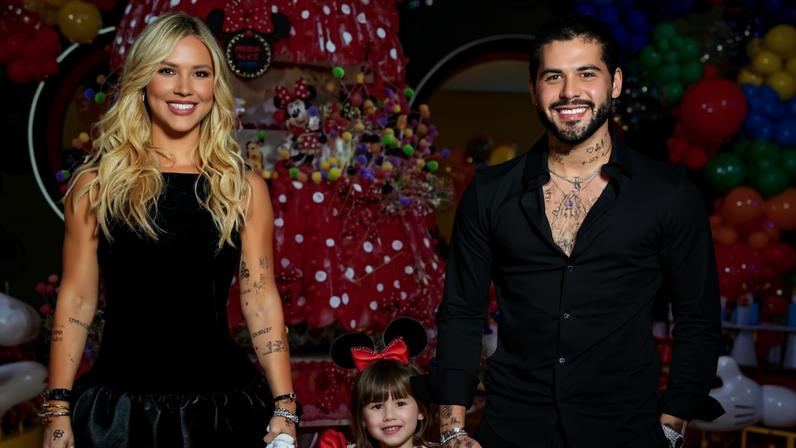 Virginia Fonseca e Zé Felipe celebram cinco anos da filha Maria Alice