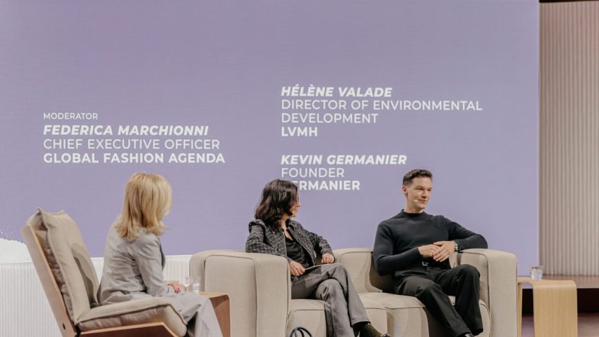 A panel at the Global Fashion Summit 2026.