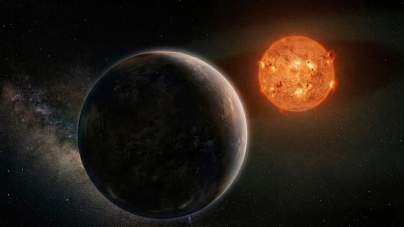 Nova super-Terra próxima da Terra poderá ser analisada futuramente pelo telescópio James Webb. (Imagem: Fala Ciência via Gemini)