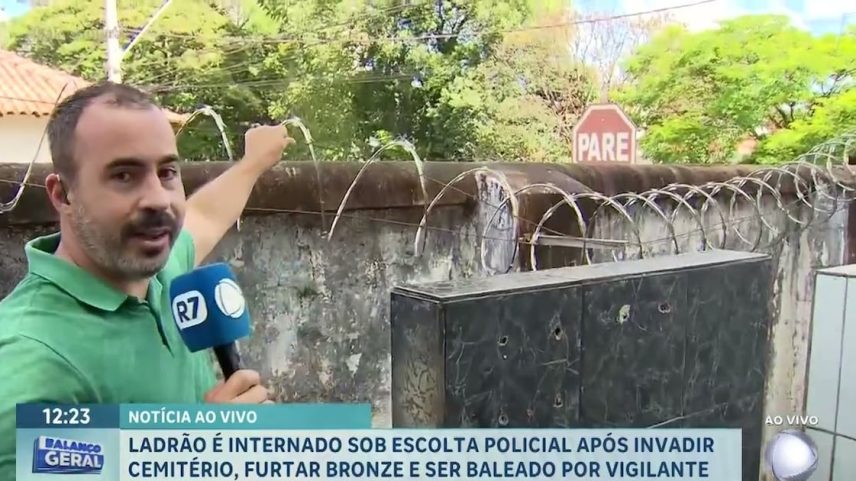 Reprodução canal do Youtube Record Interior SP
