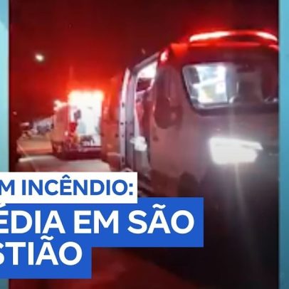 Fogo atinge residência: homem morre e outro fica em estado grave