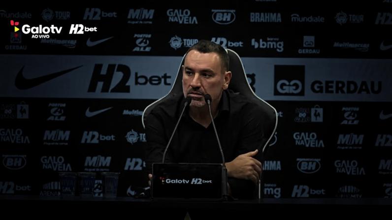 Ex-atacante foi apresentado na Arena MRV como novo diretor técnico do Atlético-MG e explicou qual será seu papel no clube.