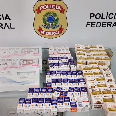 PF prende mulher com medicamentos para emagrecer e anabolizantes no Galeão