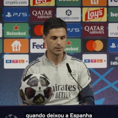 Arteta vê Luis Enrique como inspiração para sua equipe