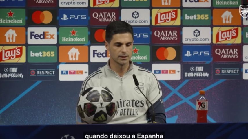Mikel Arteta reconheceu Luis Enrique como uma referência na carreira de treinador antes do duelo à beira do campo entre Arsenal e Paris Saint-Germain na final da Champions League de 2026.