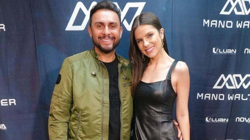 Esposa grávida de Mano Walter revela susto em casa