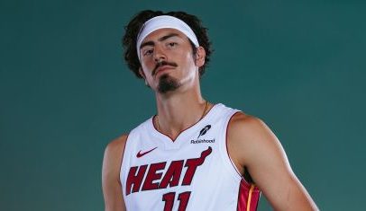 Jaime Jaquez Jr. fica extremamente animado com ida à NBA House
