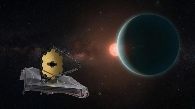 Espectroscopia mostra luz filtrada pela atmosfera de K2-18b