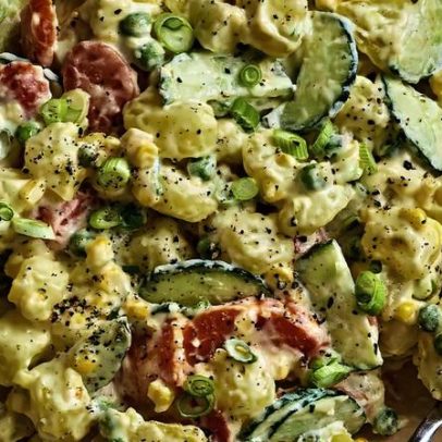 Receita japonesa de salada de batata